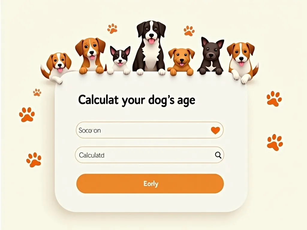 강아지 나이 계산기