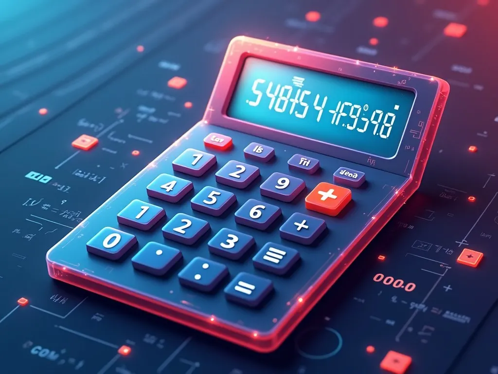 개체 값 계산기