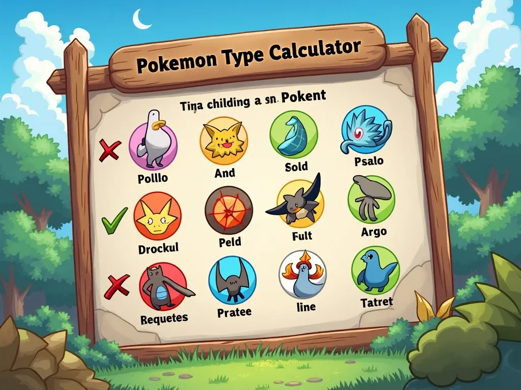 포켓몬 타입 계산기